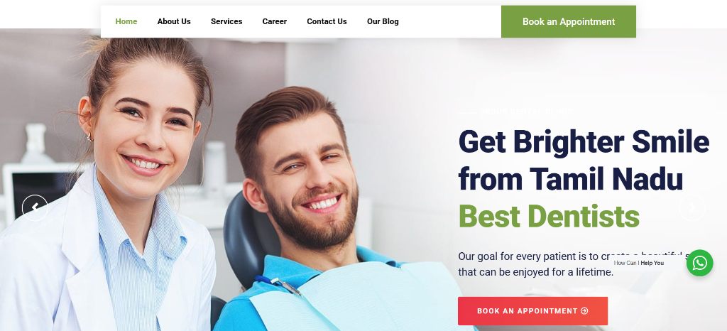 Indus Dental Care Website Showcase